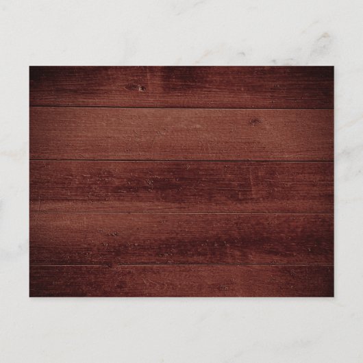 Rustikale Sonnenblumen, geometrisches Brautparty Postkarte (Rückseite)