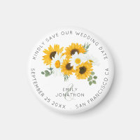 Rustikale Sonnenblumen halten Blumenkohl Save the 