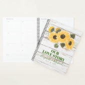 Rustikale Sonnenblumen-Hochzeit Planer (Anzeige)