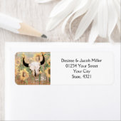 Rustikale Sonnenblumen Hochzeitskugel Save the Dat (Insitu)