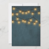 Rustikale Sonnenblumen Masson Glas Geburtstagspart Einladung (Rückseite)