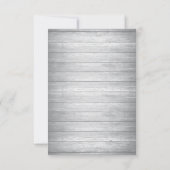 Rustikale Sonnenblumen Probe Abendessen einladen Einladung (Rückseite)