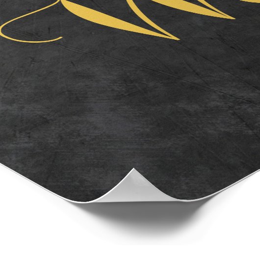 Rustikale Sonnenblumen Ratschläge und Wünsche Hoch Poster (Ecke)