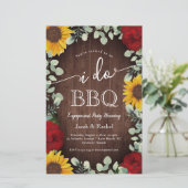 Rustikale Sonnenblumen Rose Ich mache GRILLEN Verl (Stehend Vorderseite)