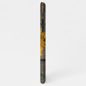 Rustikale Sonnenblumen Schmetterlinge Barrett iPhone Hülle (Linke Seite)