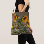 Rustikale Sonnenblumen Schmetterlinge Barrett Tasche (Von Nahem)