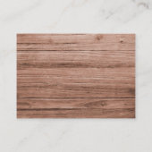 Rustikale Sonnenblumen Stock das Bar Brautparty Begleitkarte (Rückseite)