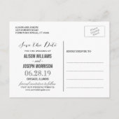 Rustikale Sonnenblumen, Streichelleuchten Save the Ankündigungspostkarte (Rückseite)