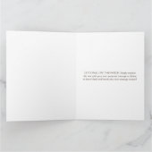 Rustikale Sonnenblumen String Lights Mason Jar Geb Karte (Innenseite)