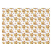 Rustikale Sonnenblumen Tischdecke (Vorderseite (Horizontal))