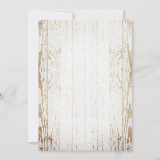 Rustikale Sonnenblumen und Spitzen Save the Date (Rückseite)