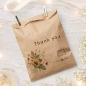 Rustikale Sonnenblumenbeige Moderne Gastgeschenk H Geschenktütchen (Ausgeschnitten)