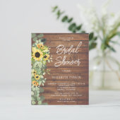 Rustikale Sonnenblumendusche (Stehend Vorderseite)