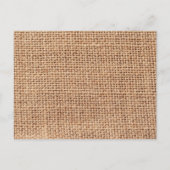 Rustikale Sonnenblumendusche Einladung Postkarte (Rückseite)