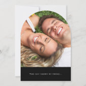 Rustikale Sonnenblumenhochzeit Foto Einladung (Vorderseite)