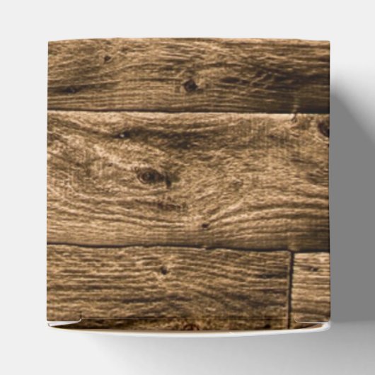 Rustikale Sonnenblumenhochzeit Geschenkschachtel (Oben)