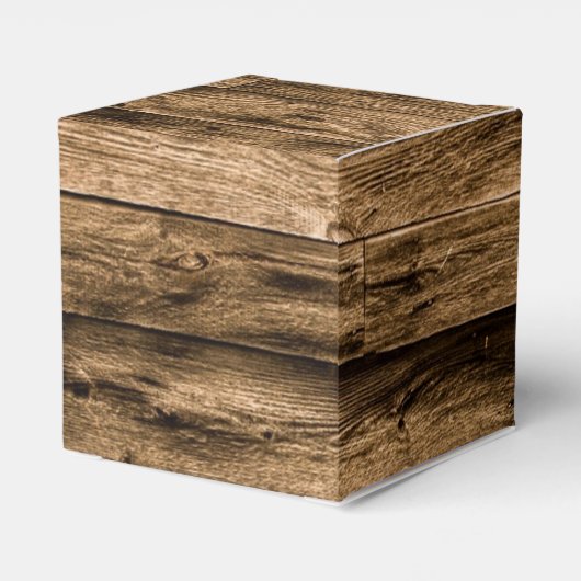 Rustikale Sonnenblumenhochzeit Geschenkschachtel (Rückseite)