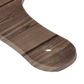 Rustikale Sonnenblumenmonogramm Schneidebrett (Ecke)