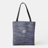 Rustikale South Carolina Palmetto und Moon Tasche (Rückseite)