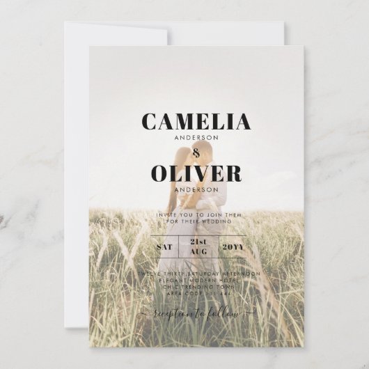 Rustikale Spitzen Gypsophila Lights Mason Jar Wedd Einladung (Vorderseite)