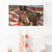 Rustikale Stallenflagge Banner (Insitu)