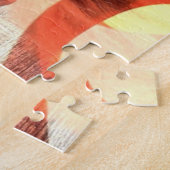 Rustikale Stallenflagge Puzzle (Seite)
