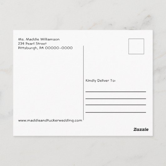 Rustikale Stallsonnenblumen-Partei für Holzengagie Postkarte (Rückseite)