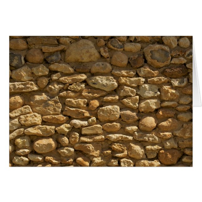 Rustikale Steinmauer (Vorderseite (Horizontal))
