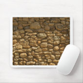 Rustikale Steinmauer Mousepad (Mit Mouse)