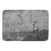 Rustikale Steinmauer Napoli 1 - BW Badematte (Vorderseite)