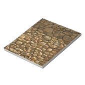 Rustikale Steinmauer Notizblock (Rotiert)