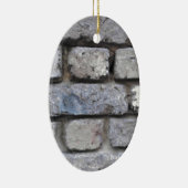 Rustikale Steinwand Keramikornament (Rechts)