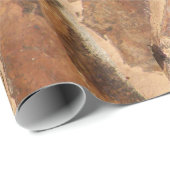 Rustikale Steinwand-Struktur-Geologie-Herzenswärme Geschenkpapier (Rolleneckpunkt)