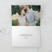 Rustikale Sternenleuchten - Danke Karte (Innenseite)