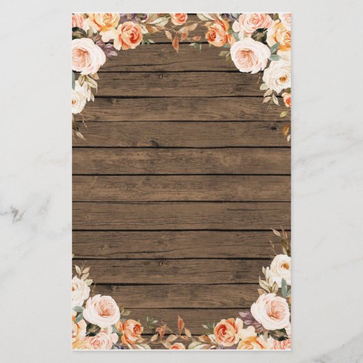 Rustikale Stiefel & Bubbly Ratschläge & Wunschkart (Rückseite)