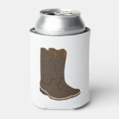 Rustikale Stiefel Dosenkühler (Kanne Vorderseite)