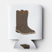 Rustikale Stiefel Dosenkühler (Rückseite)