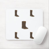 Rustikale Stiefel Mousepad (Mit Mouse)