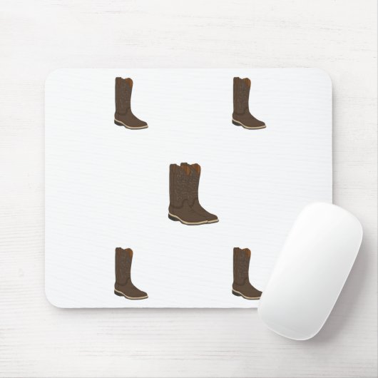 Rustikale Stiefel Mousepad (Mit Mouse)