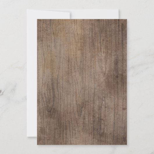 Rustikale Stiefel und bubbly Brautparty Einladung (Rückseite)