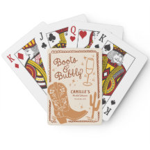 Rustikale Stiefel und Bubbly Hand Drawn