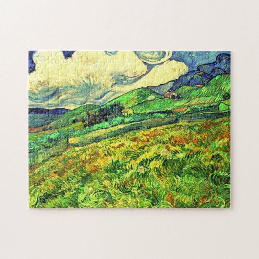 Rustikale, stilvolle Landschaft am Saint Remy Male Puzzle (Horizontal)