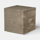 Rustikale Strand-Geschenkbox Geschenkschachtel (Rückseite)
