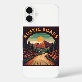 Rustikale Straßen iPhone 16 Plus Hülle