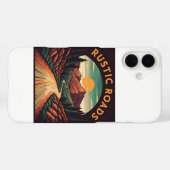 Rustikale Straßen Case-Mate iPhone Hülle (Rückseite (Horizontal))