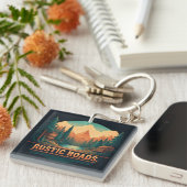 Rustikale Straßen Schlüsselanhänger (Vorderseite rechts)