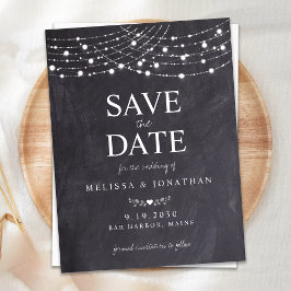 Rustikale Streichellichter Skateboarden Hochzeit G Einladungspostkarte