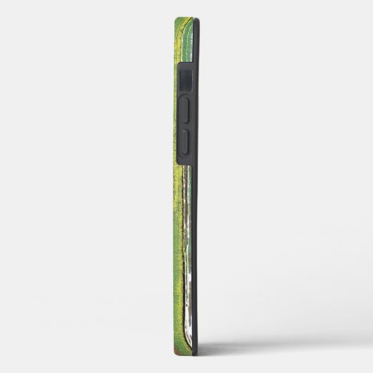 rustikale Streifen auf Holzmuster Case-Mate iPhone Hülle (Rückseite / Links)