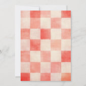 Rustikale String-Lichter mache ich GRILLEN Engagem Einladung (Rückseite)