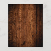 Rustikale String-Lichter und HolzWedding speichern (Rückseite)